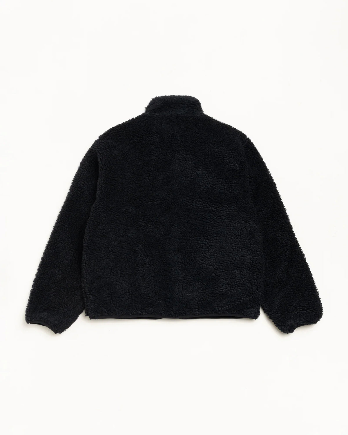 Stussy SHERPA REVERSIBLE JACKET BLACK