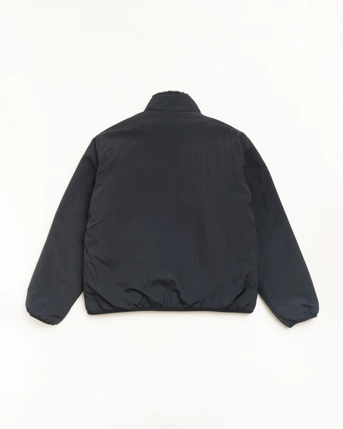 Stussy SHERPA REVERSIBLE JACKET BLACK
