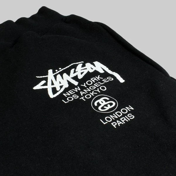 STUSSY WT SWEATPANTS BLACK