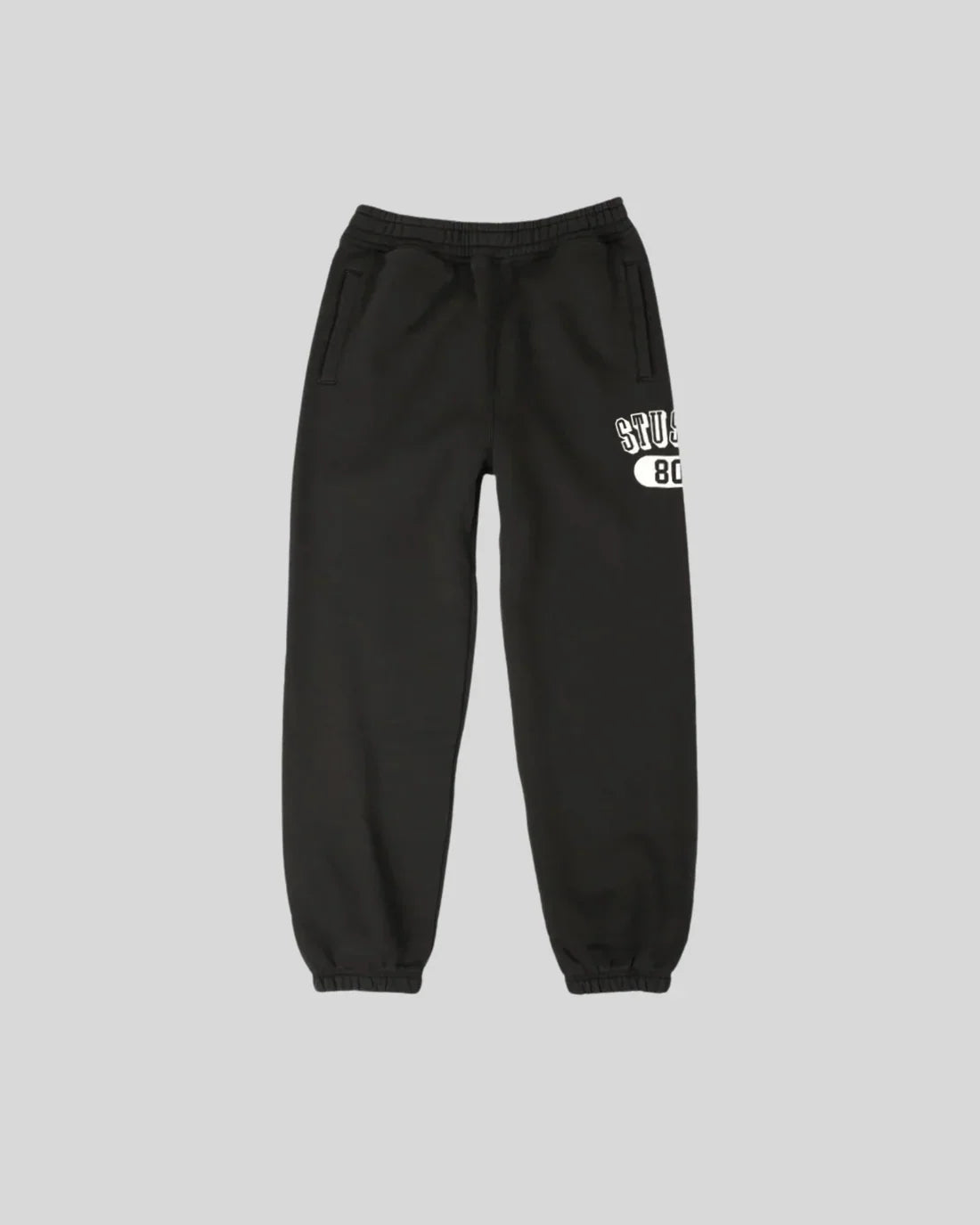 STUSSY 80S BLACK SWEATPANTS BLACK