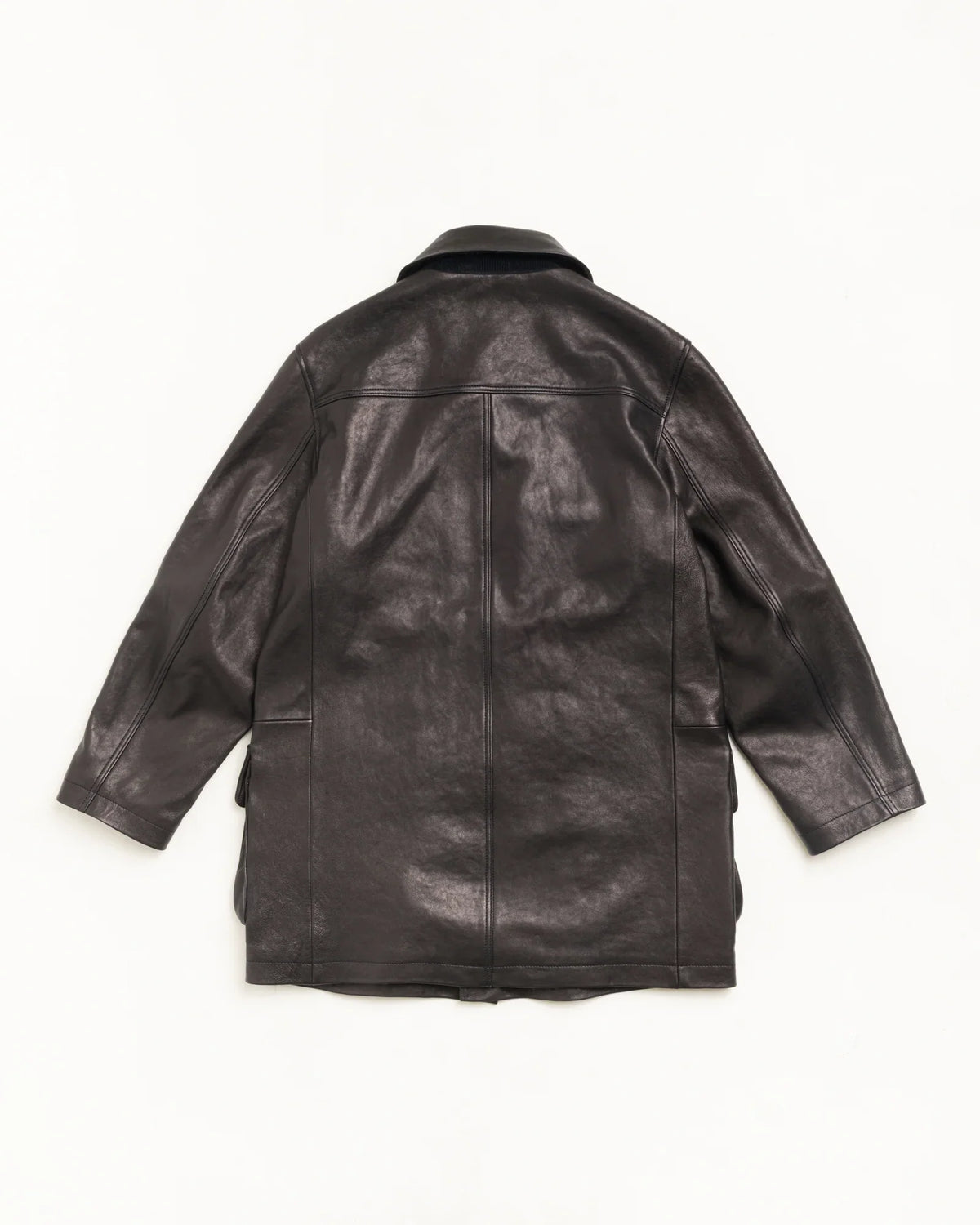 Stussy OUR LEGACY LEATHER FIREMAN JACKET