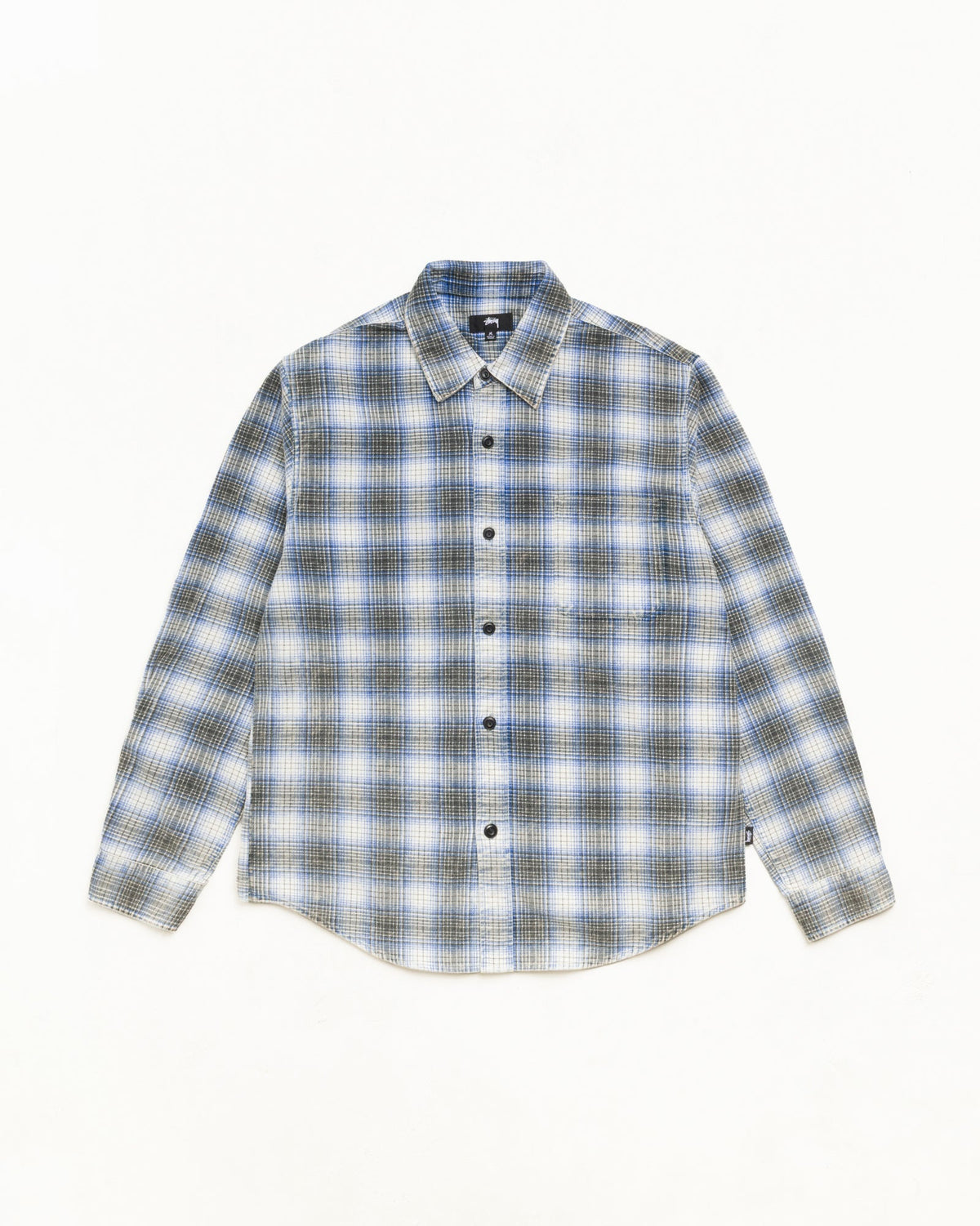 Stussy DAX PRINTED SHIRT BLUE