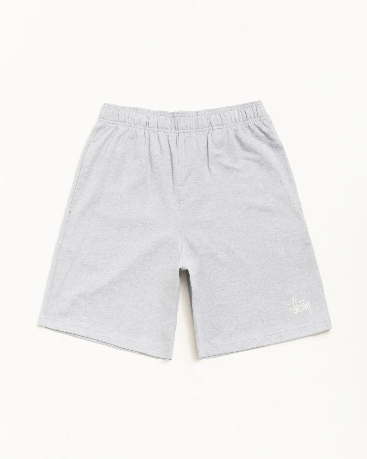 Stussy JERSEY SHORT GREY HEATHER