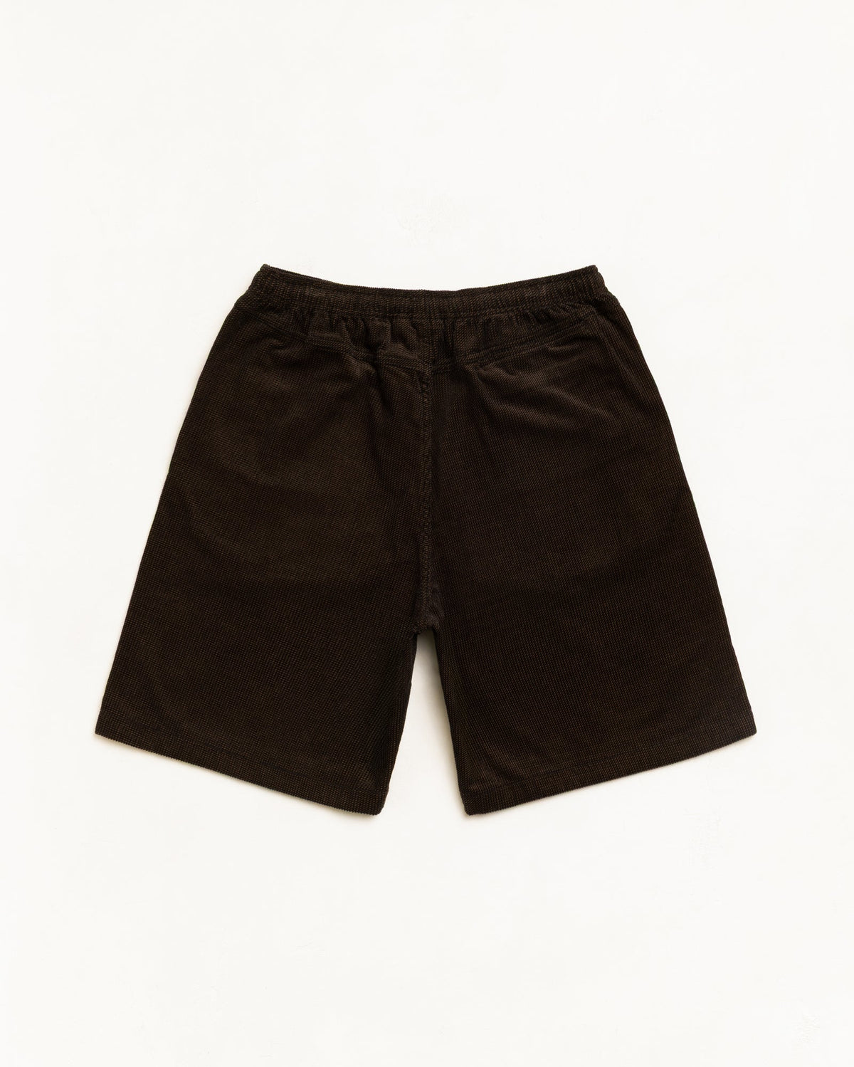 Stussy BAGGY TWILL CORD BEACH SHORT BLACK