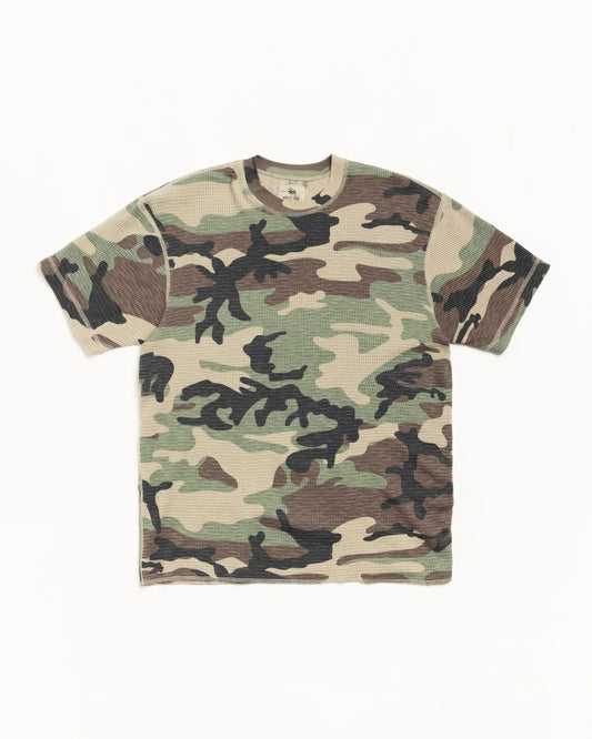 Stussy PIGMENT DYED SS THERMAL CAMO