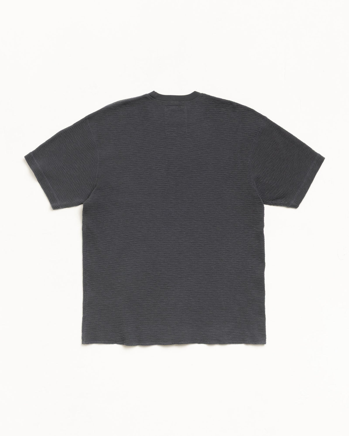 Stussy PIGMENT DYED SS THERMAL FADED BALCK