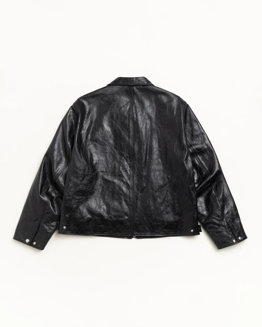 Stussy GARAGE JACKET LEATHER