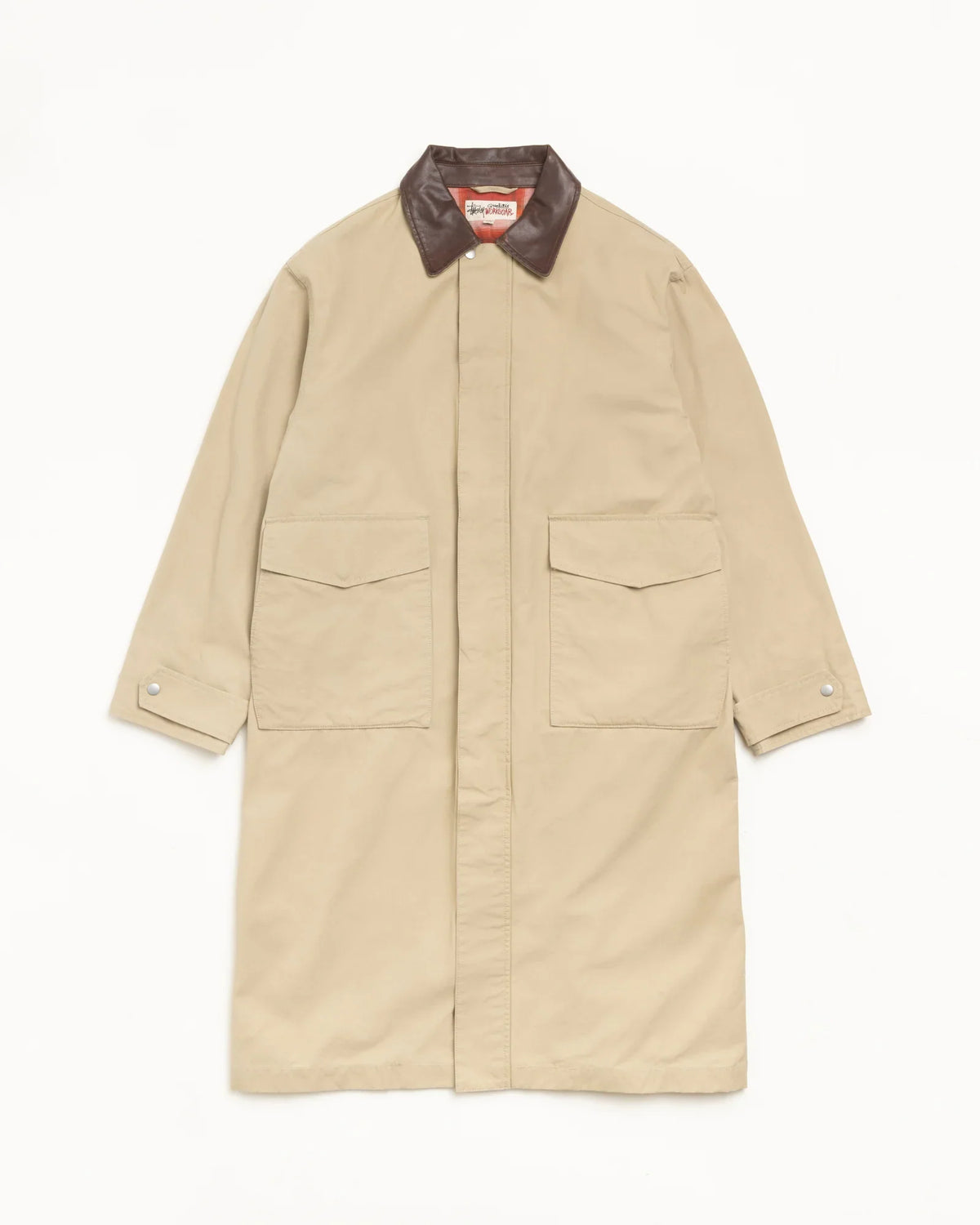 Stussy DUSTER COAT KHAKI