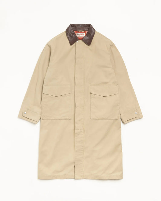 Stussy DUSTER COAT KHAKI