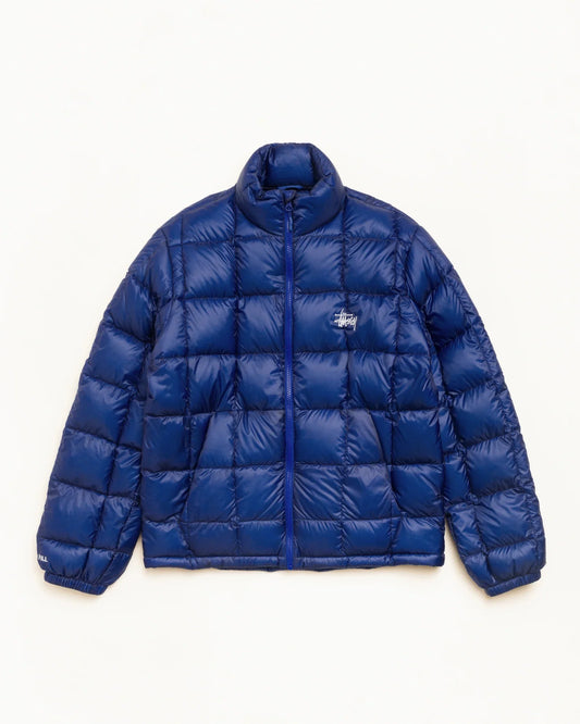 Stussy MIDWEIGHT PUFFER BLUE