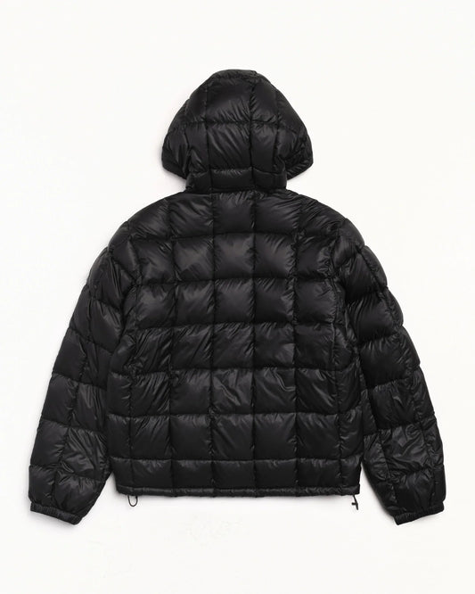 Stussy MIDWEIGHT HOODED PUFFER BLACK