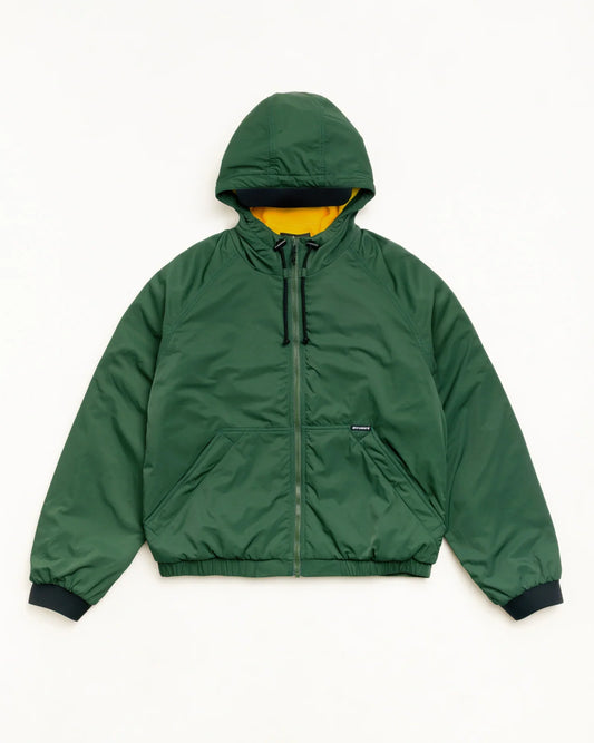 Stussy COASTLINE HOODED JACKET FOREST