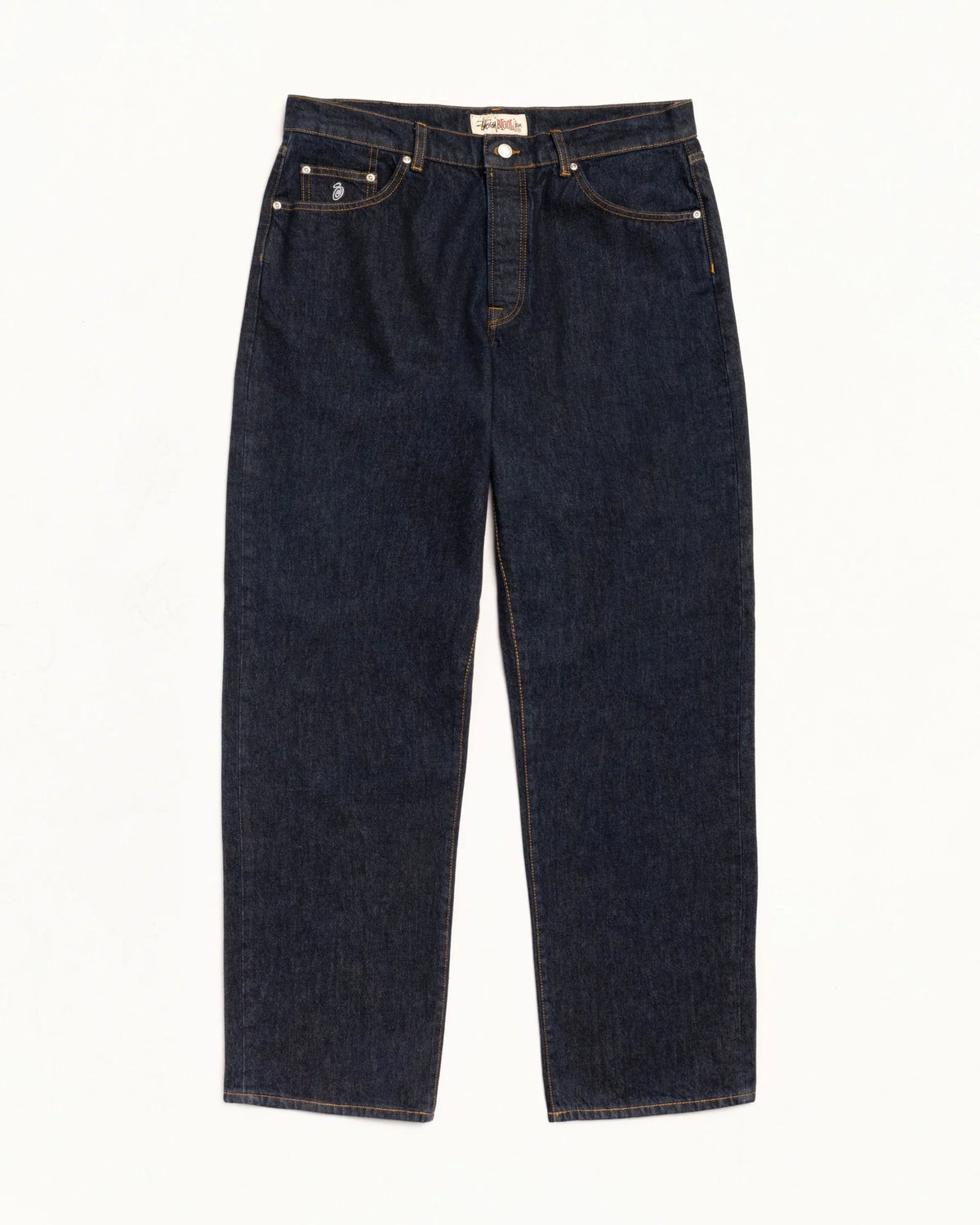 Stussy BIG OL' JEAN DENIM RINSED INDIGO