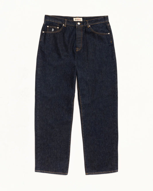 Stussy BIG OL' JEAN DENIM RINSED INDIGO