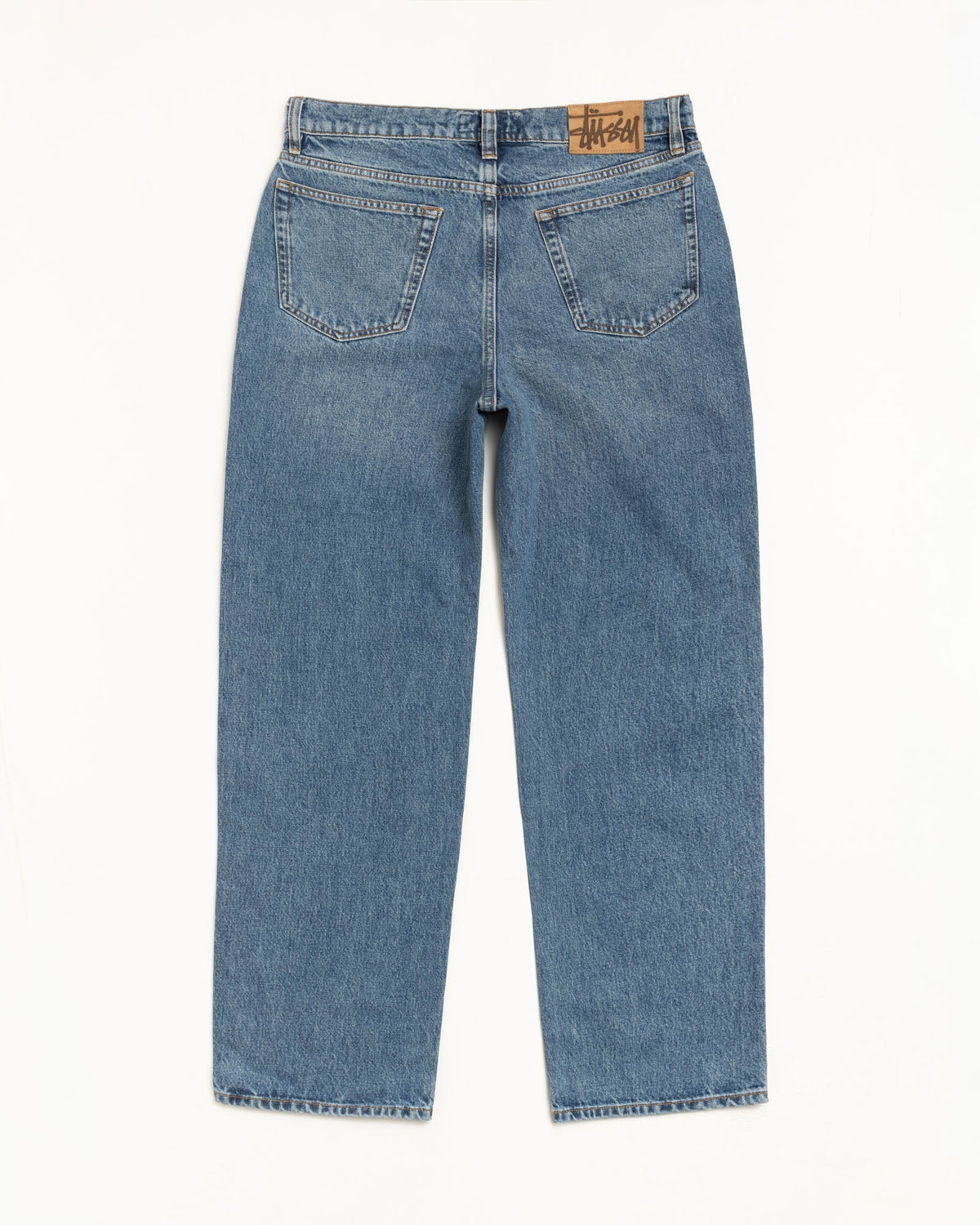 Stussy BIG OL' JEAN DENIM MEDIUM BLUE
