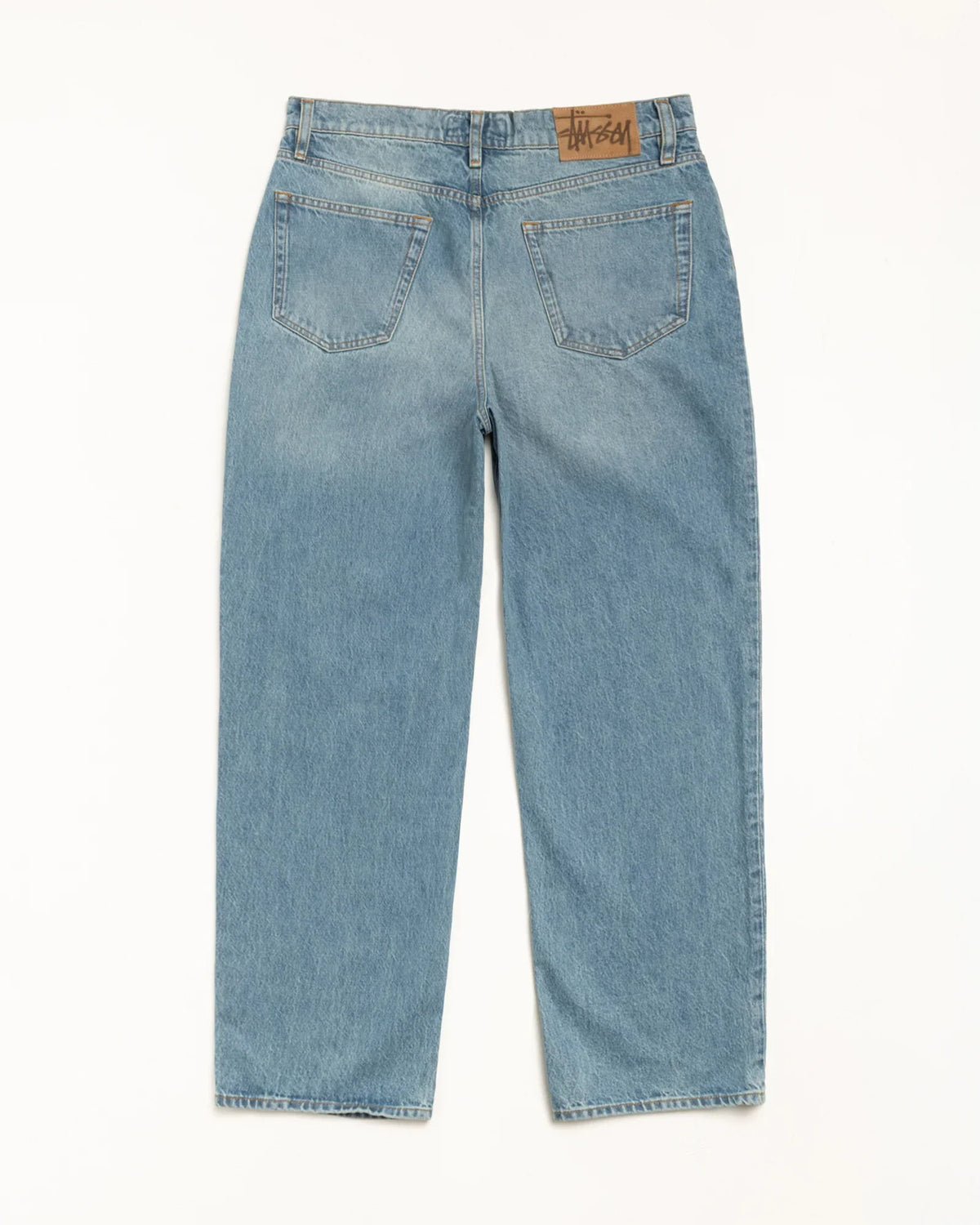 Stussy BIG OL' JEAN DENIM WASHED BLUE