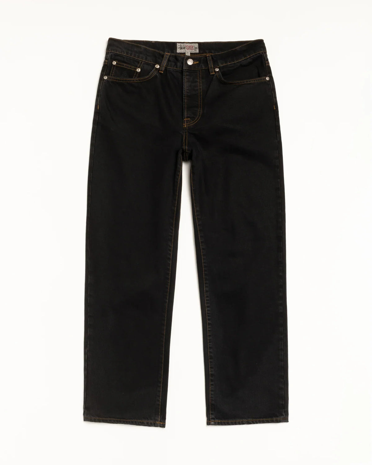 Stussy CLASSIC JEAN DENIM WASHED BLACK