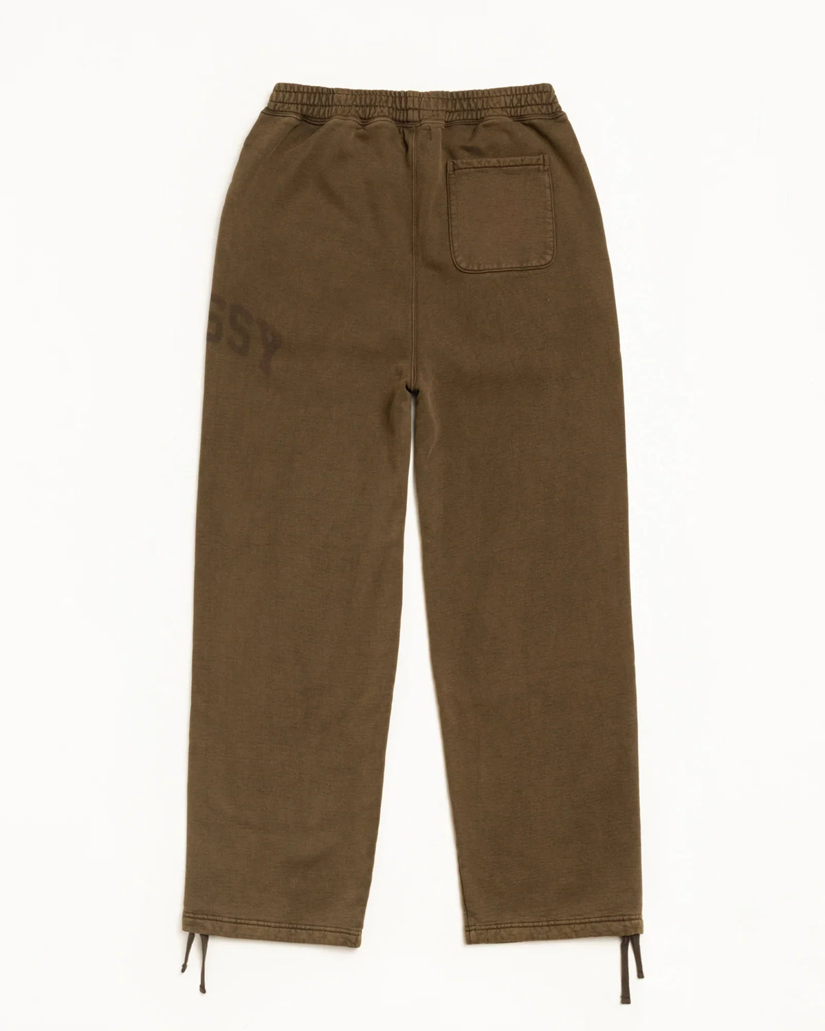 Stussy FADED GRAPHIC FLEECE PANT WASHED OLIVE