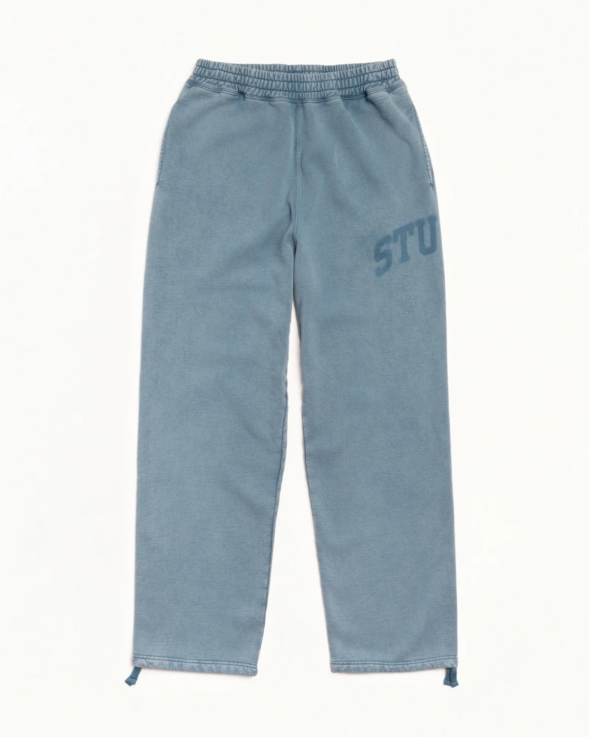 Stussy FADED GRAPHIC FLEECE PANT WASHED NAVY