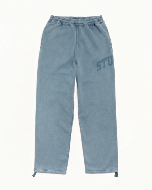 Stussy FADED GRAPHIC FLEECE PANT WASHED NAVY