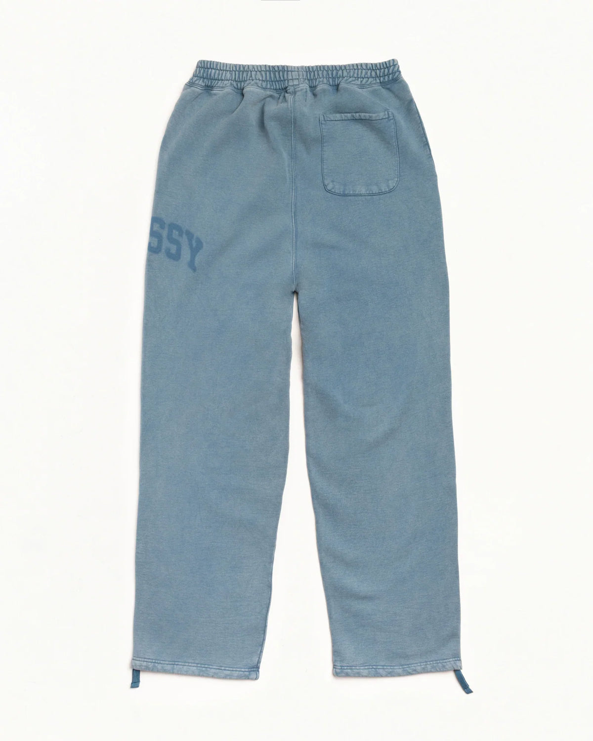 Stussy FADED GRAPHIC FLEECE PANT WASHED NAVY
