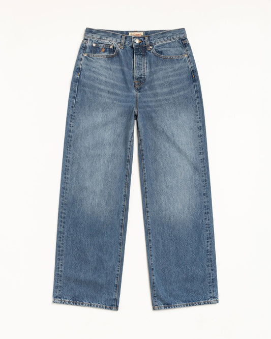 Stussy RELAXED JEAN DENIM MEDIUM BLUE