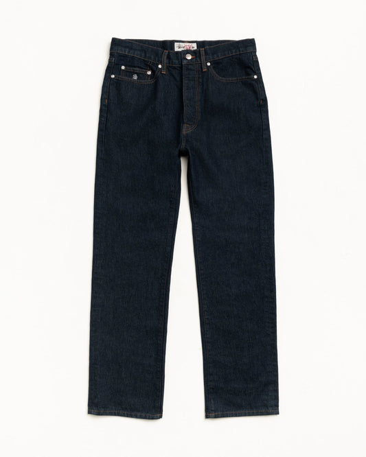 Stussy SLIM JEAN DENIM RINSED INDIGO
