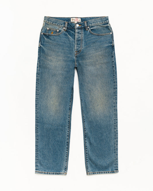 Stussy NEW CLASSIC JEAN DENIM DARK WASH INDIGO
