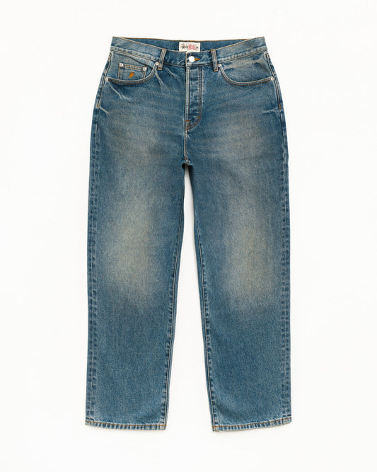 Stussy BIG OL' JEAN DENIM DARK WASH INDIGO