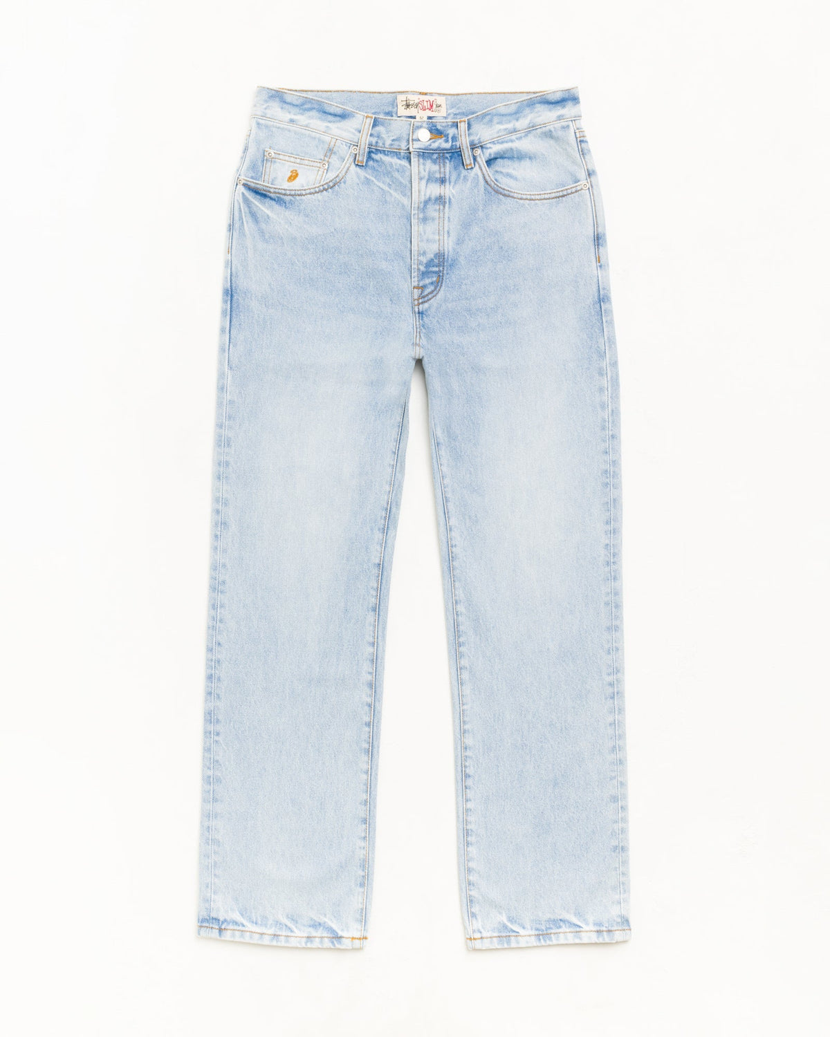 Stussy SLIM JEAN DENIM LIGHT WASH INDIGO