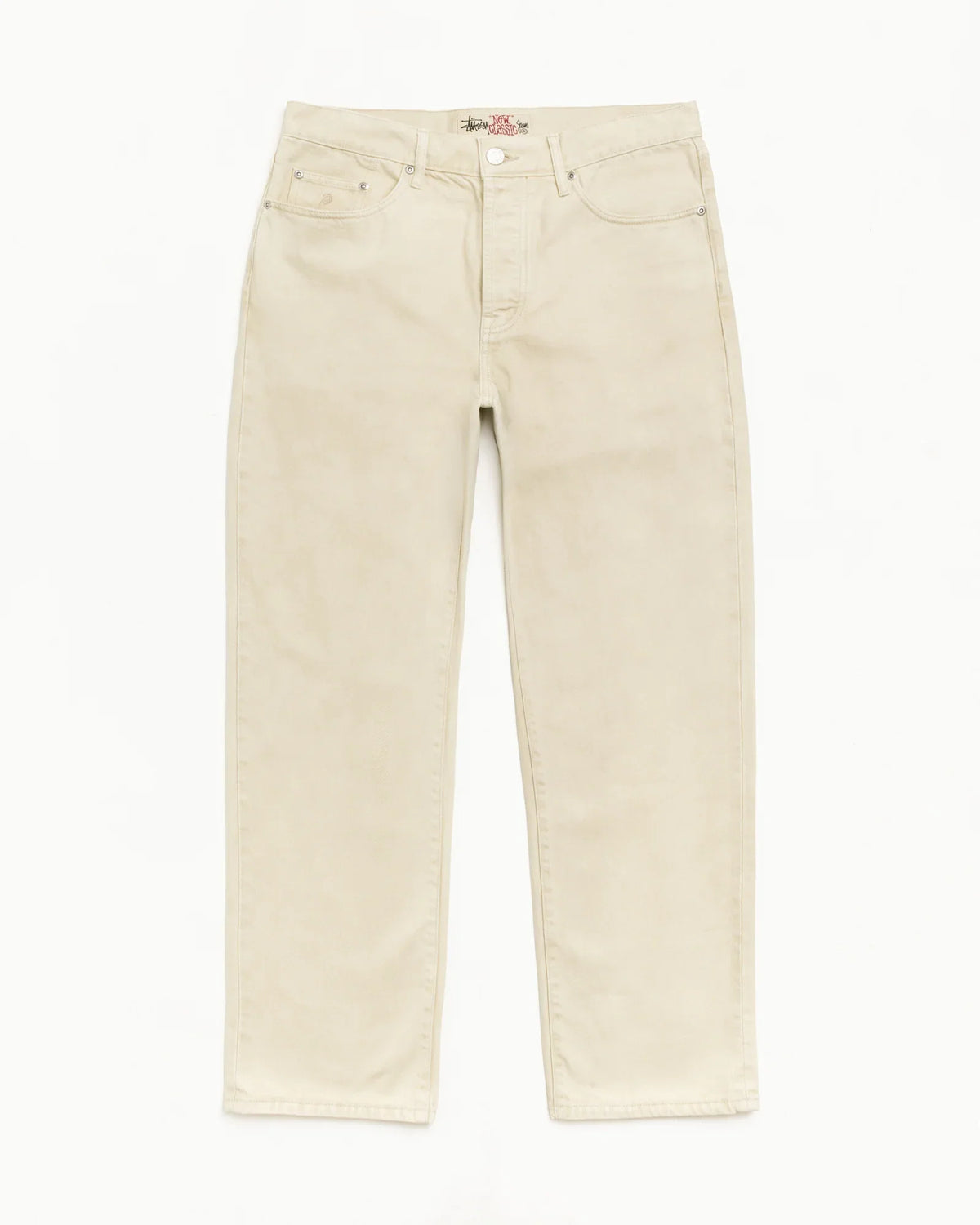 Stussy NEW CLASSIC JEAN OVERDYED SAND