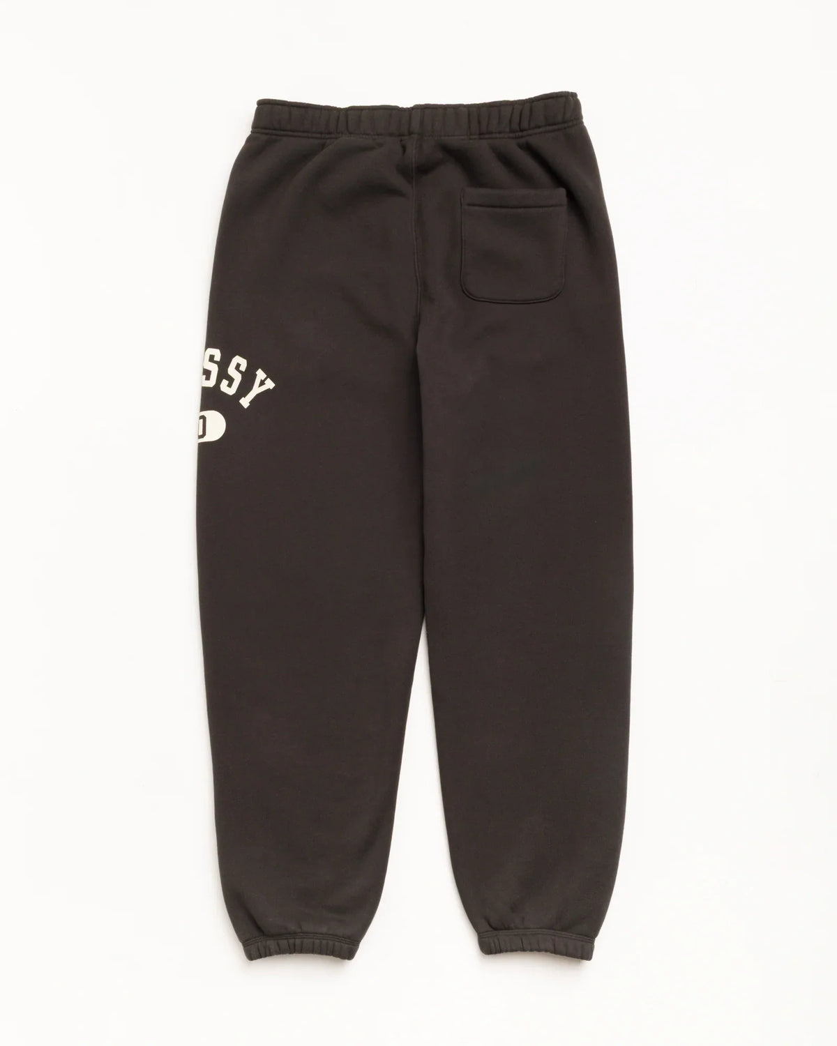 Stussy VARSITY FLEECE PANT WASHED BLACK
