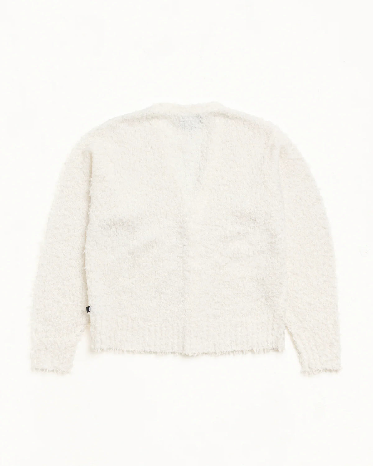 Stussy TEXTURED CARDIGAN OFF WHITE