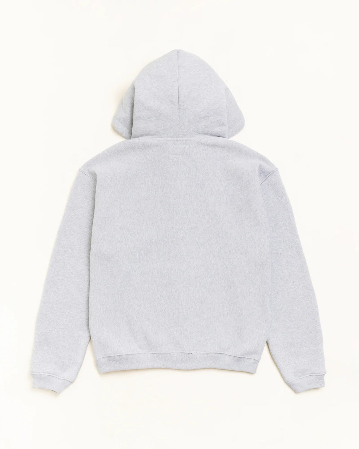 Stussy VARSITY ZIP HOODIE GREY HEATHER