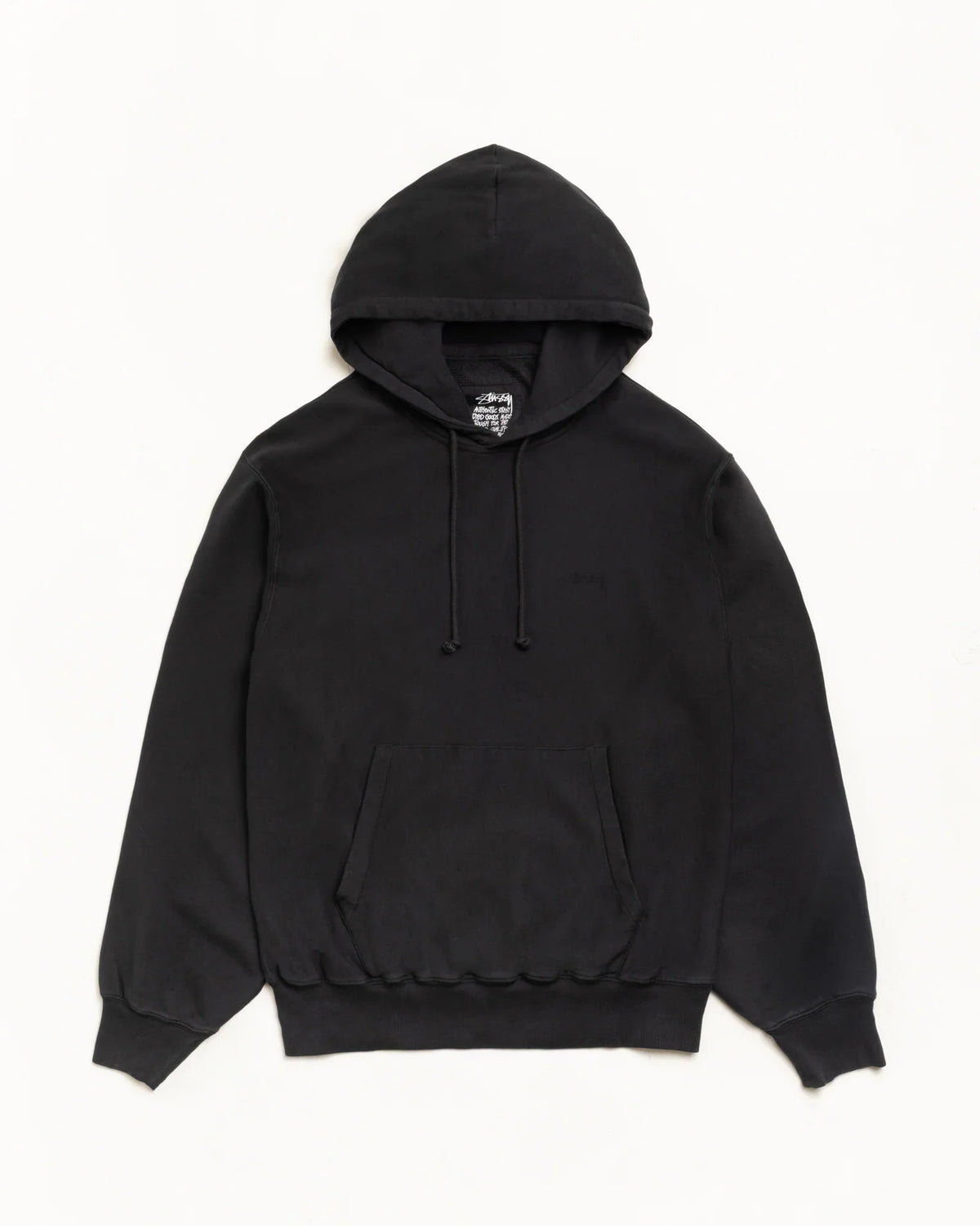 Stussy LIGHTWEIGHT TERRY HOODIE BLACK