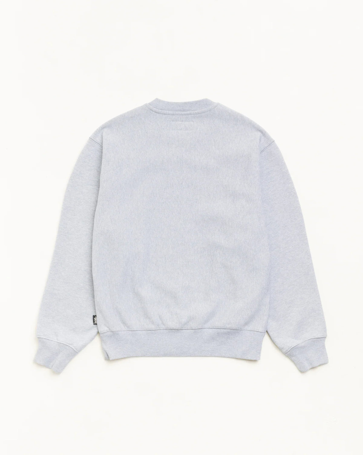 Stussy FLEECE CREW GREY HEATHER