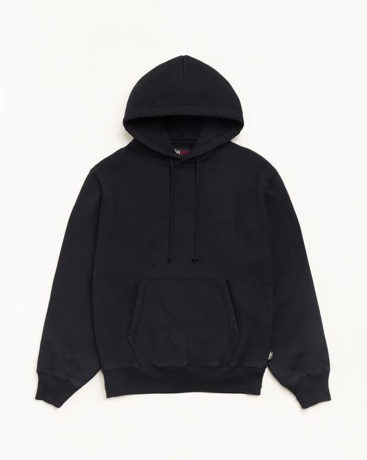 Stussy FLEECE HOODIE BLACK