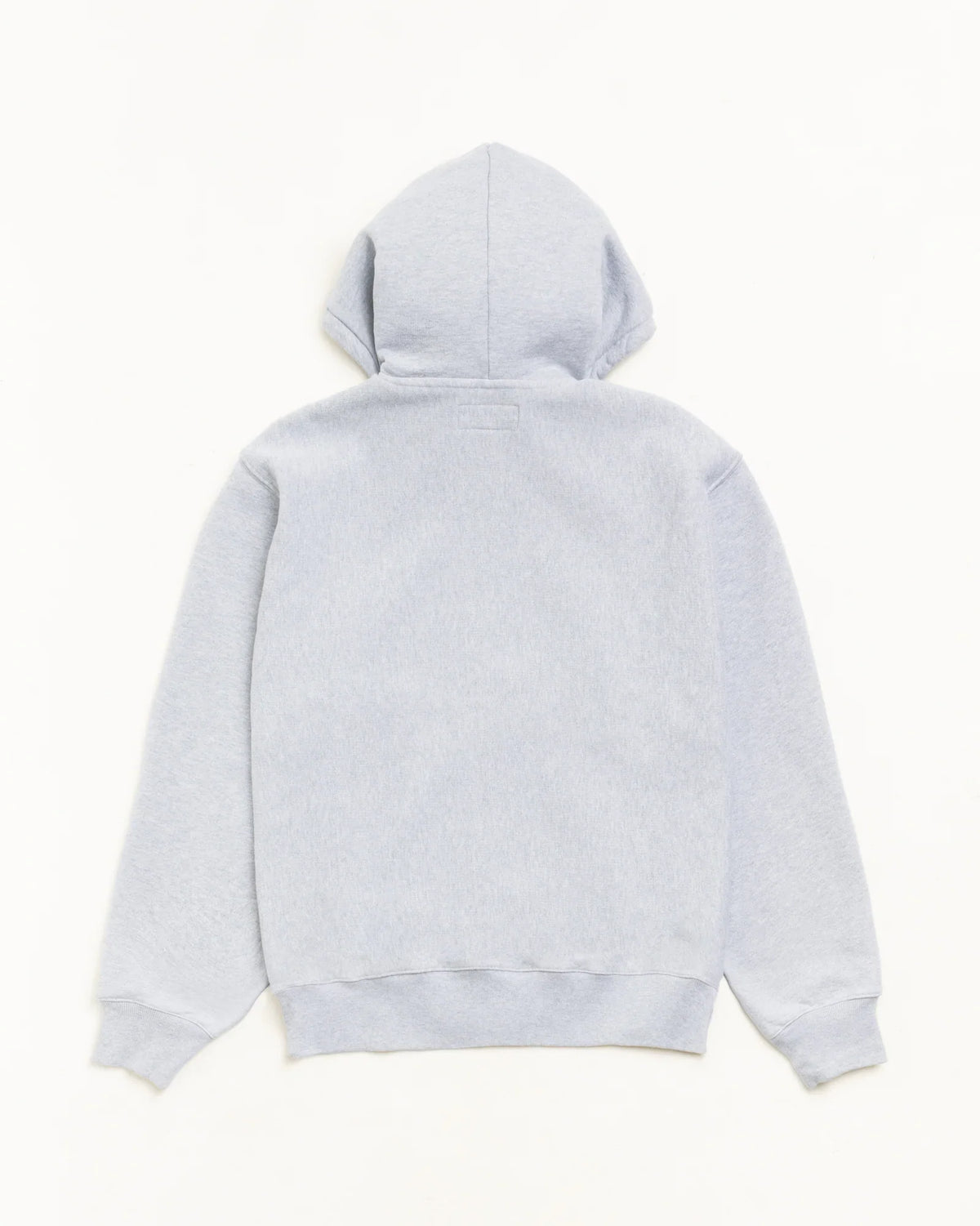 Stussy FLEECE ZIP HOODIE GREY HEATHER