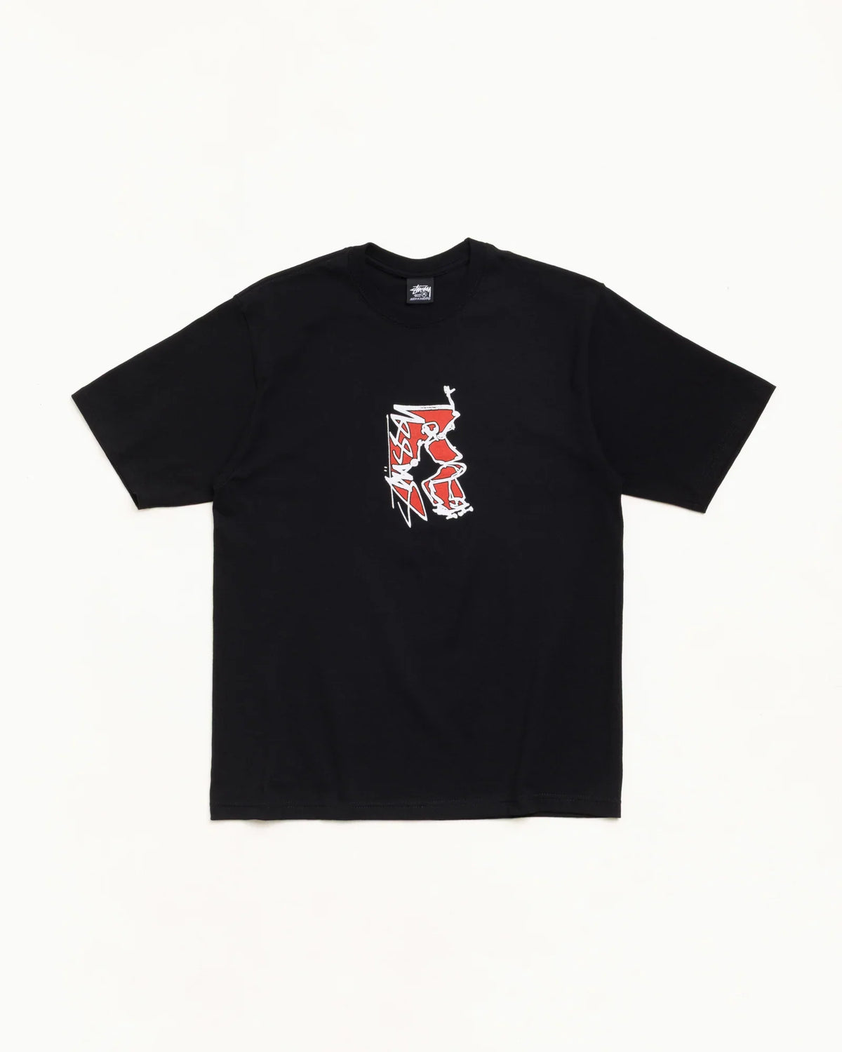 Stussy SMOOTH SK8 TEE BLACK