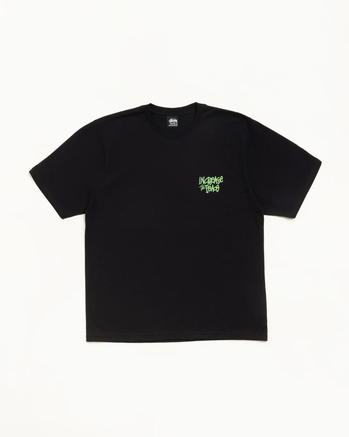 Stussy PEACE INCREASED TEE BLACK