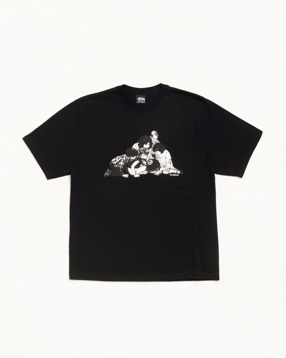 Stussy KIDS TEE BLACK