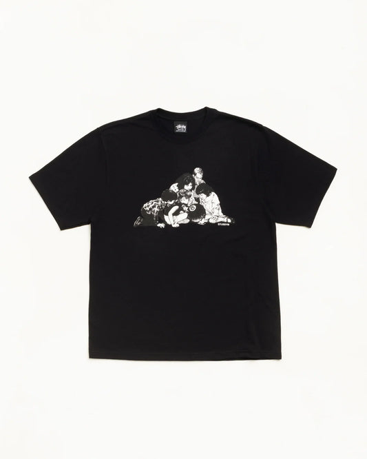 Stussy KIDS TEE BLACK