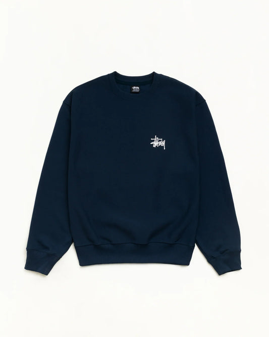 BASIC STÜSSY CREW NAVY
