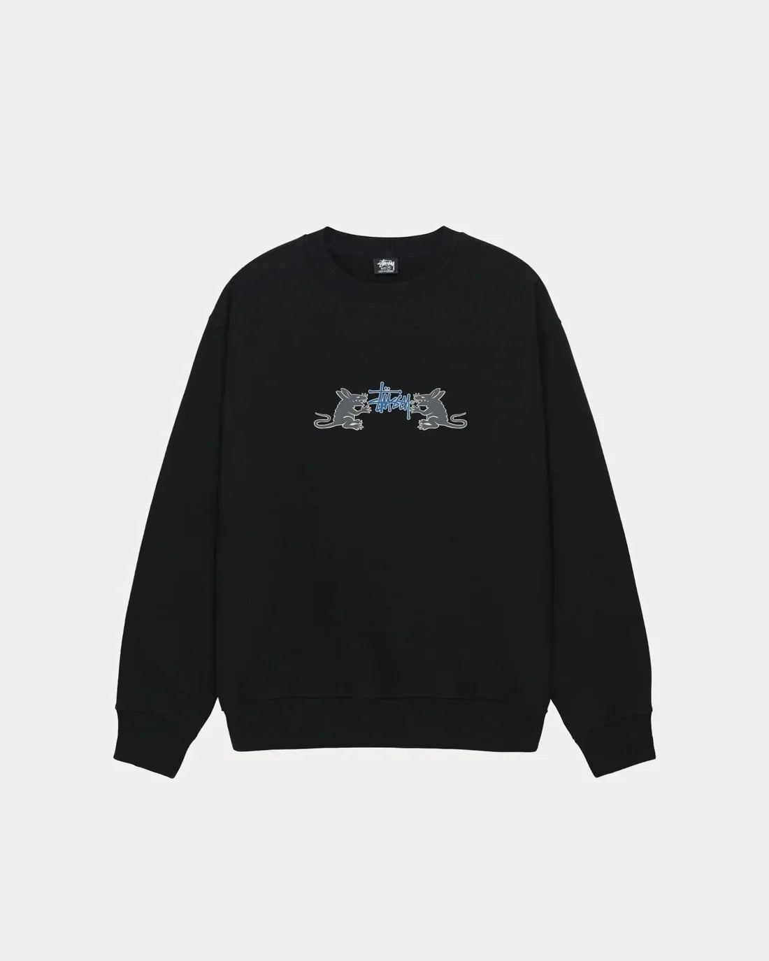 STUSSY HOMEBREW LONG SLEEVE TEE BLACK
