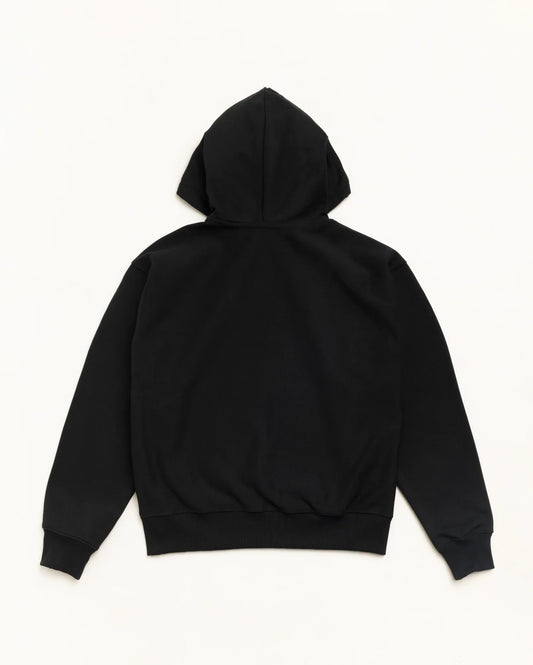 Stussy SNAKESKIN ZIP HOODIE BLACK
