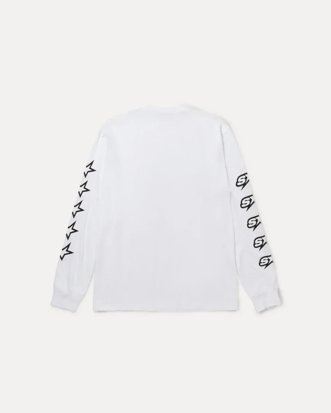 STUSSY SPEEDWAY LONG SLEEVE TEE WHITE