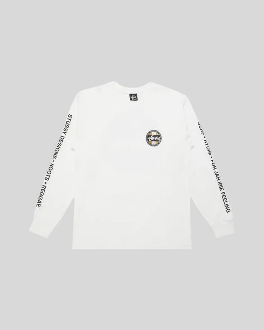 STUSSY LONG SLEEVE METALLIC DOT TEE